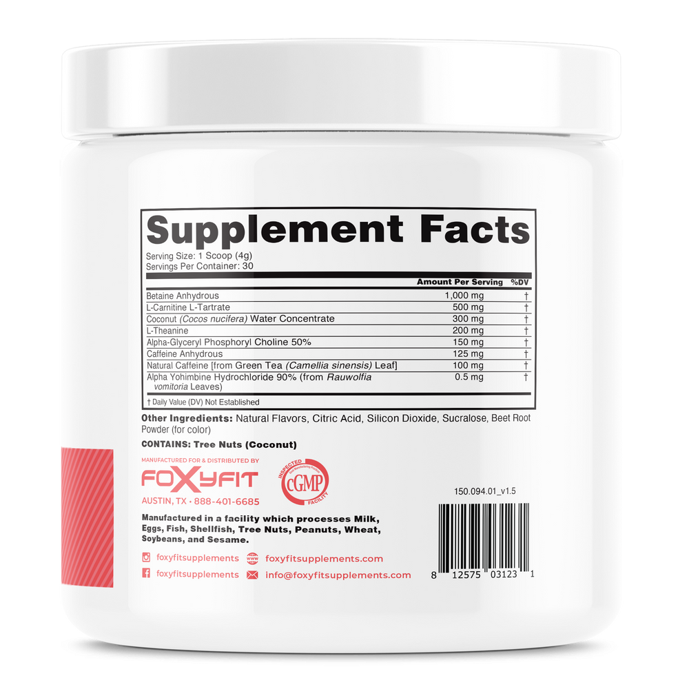 Energy for Her product image with supplement facts