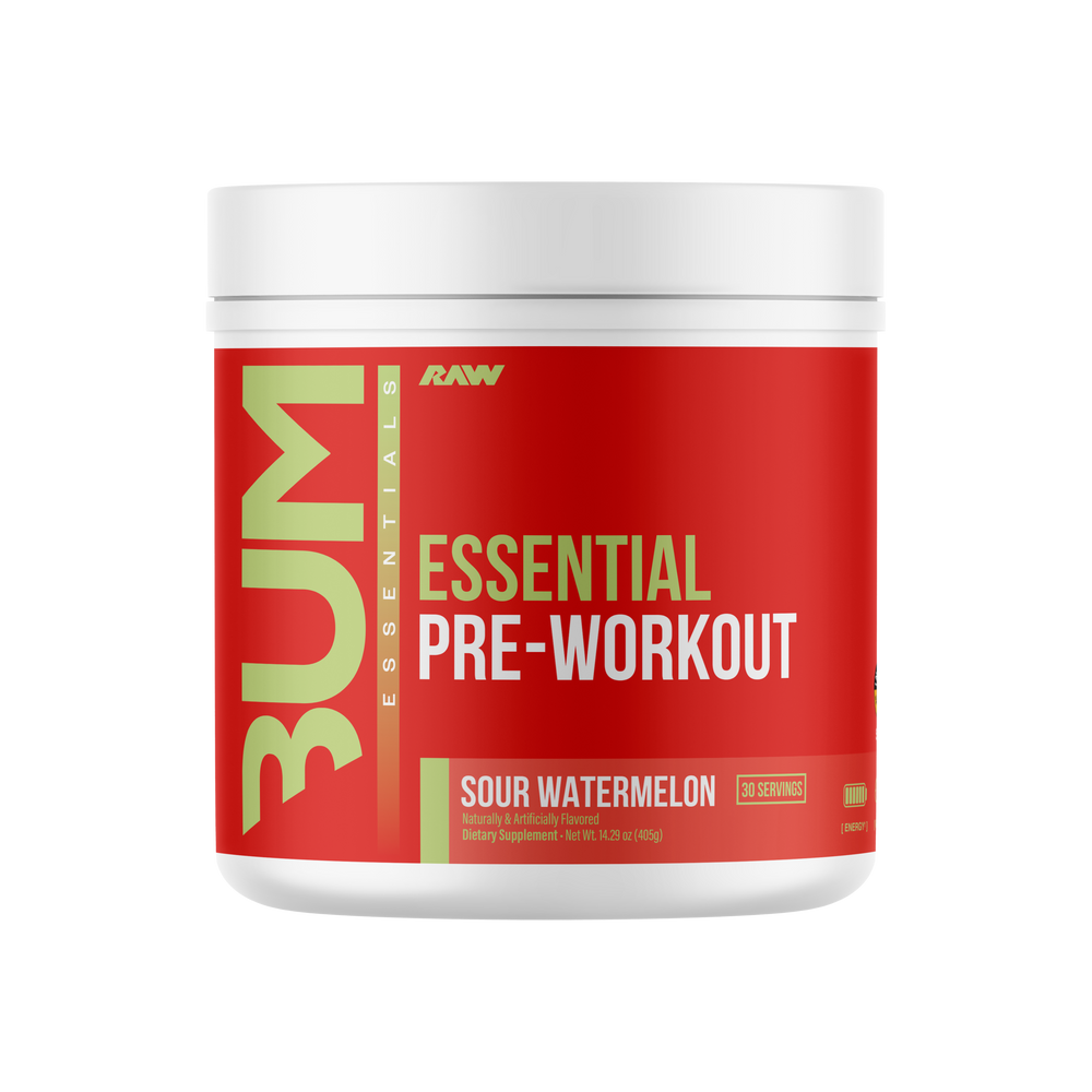 RAW Essential Pre-Workout Sour Watermelon
